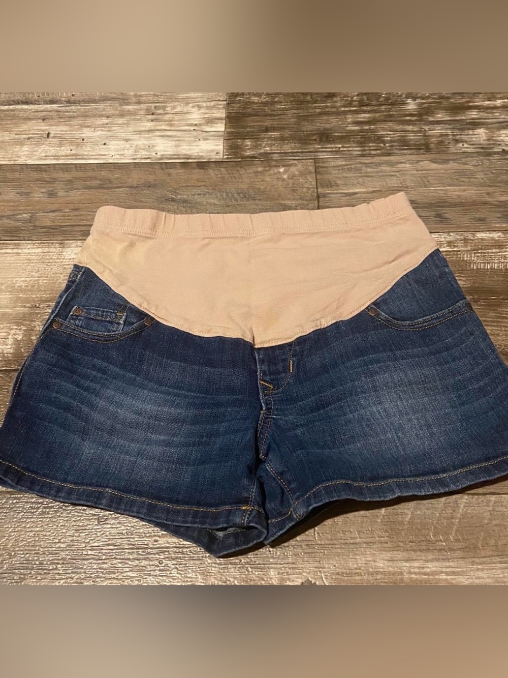 Old Navy Maternity Denim Mini Shorts